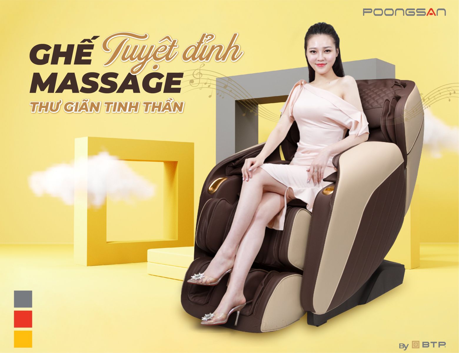 Ghế massage là thiết bị trị liệu hiện đại giúp giảm lo lắng, tăng các hoocmon hạnh phúc Ghế massage có tác dụng giảm lo lắng và tăng các hoocmon hạnh phúc